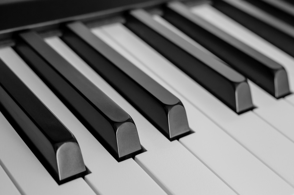 a piano.